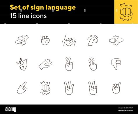 Image result for S Sign Language Vector Flat
