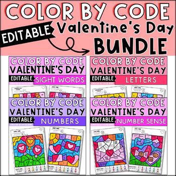 Image result for Vakentines Color Codingf