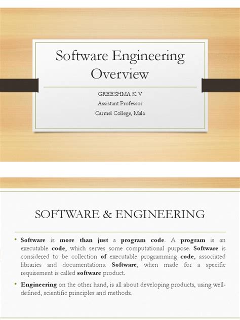 Toradh íomhá ar Overview of Software Engineering Chapter