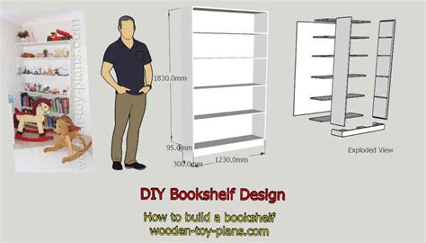 Image result for Free Printable Bookshelf Plans