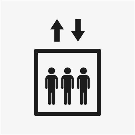 Image result for Stack Effect Elevator Symbol