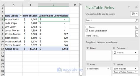 Bildergebnis für Multiply Two Calculated Field in PivotTable