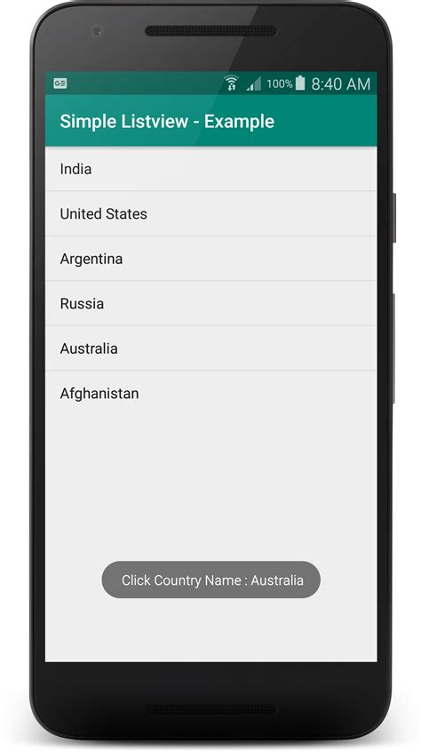 Image result for Android ListView