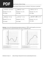 Image result for Increasing/Decreasing Function Worksheets