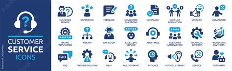 Toradh íomhá ar Customer Icon Set