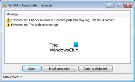 Toradh íomhá ar Checksum Error Question