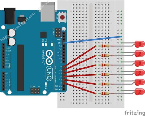 Image result for Arduino Uno Single LED