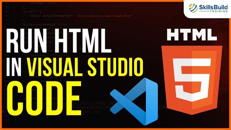 How to Run HTML in Visual Studio Code に対する画像結果