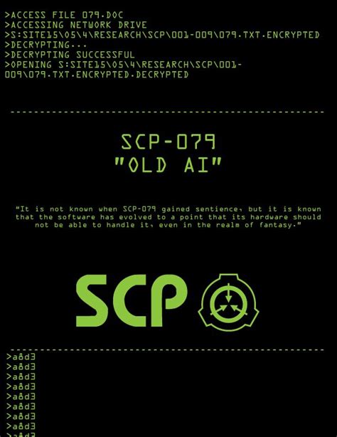 Image result for SCP Computer 079