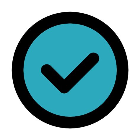 Toradh íomhá ar Check Vector SVG Sign