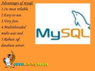 Image result for Advantages of Using MySQL