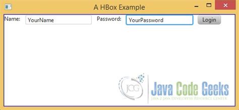 Image result for JavaFX Box Layout