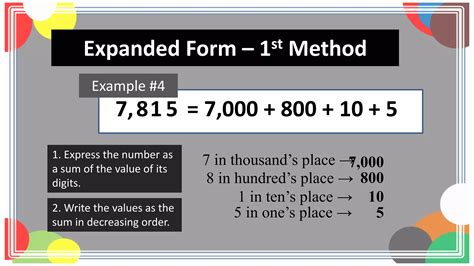 Difference Between Condensed Form and Expanded Notation に対する画像結果