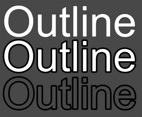 Toradh íomhá ar Unity Text Outline Effect