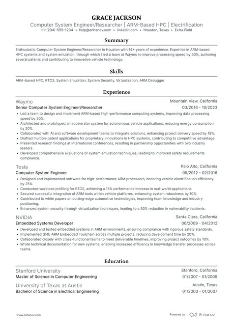 Image result for Computer Engineer Resume Entry Level