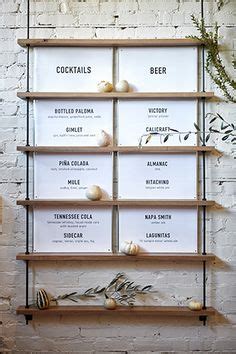 Image result for Menu Display Design Ideas