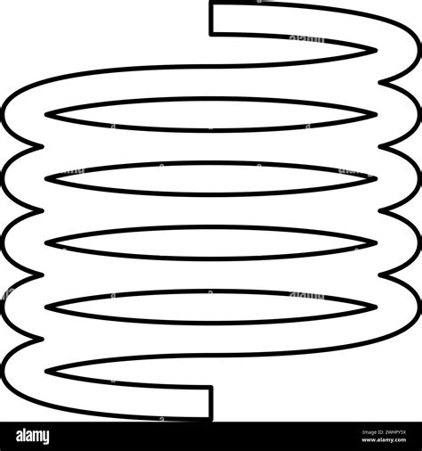 Image result for Spring Thin Line Shape Transparent