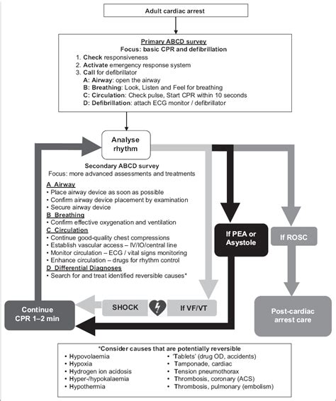 Toradh íomhá ar Advanced Cardiac Life Support Tachycardia Algorithm