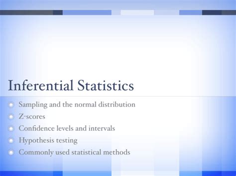 Image result for Inferential Statistics Distributions