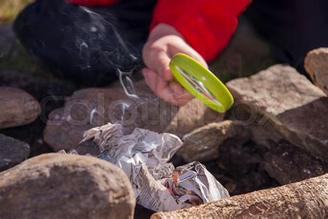 Image result for Start Fire with Magnifying Glass
