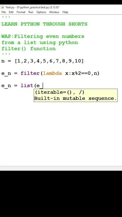 Image result for Python Filter Even Numbers From List