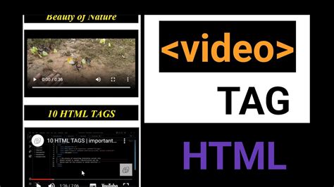 Image result for How to Add Videos to HTML