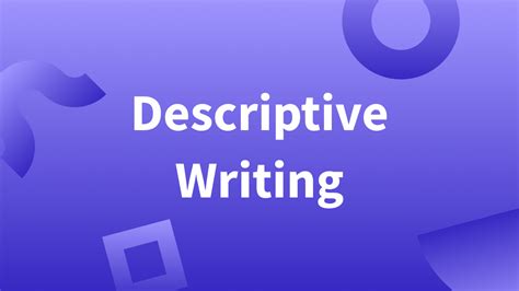 Image result for Descriptive Writing Text