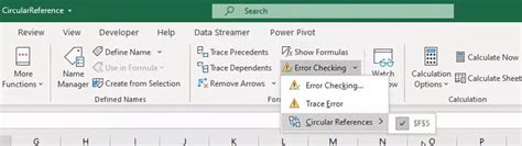 Image result for Check Circular Reference Excel