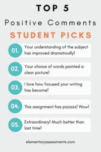 Short Comment On Student Assignment に対する画像結果