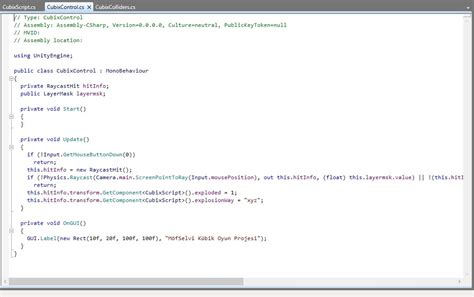 Toradh íomhá ar C# Decompiler