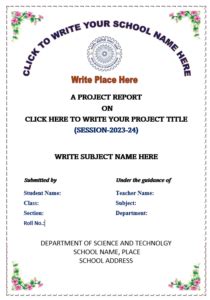 Image result for Project File Front Paper PNG