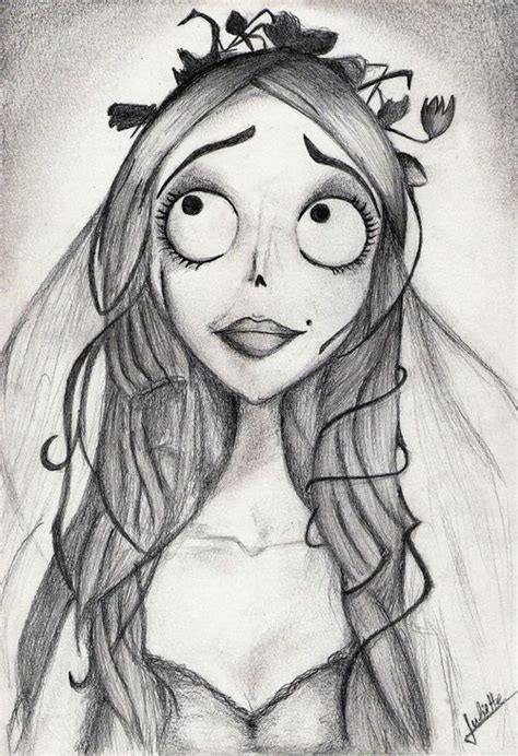 Corpse Bride Sketch at PaintingValley.com | Explore collection of ...