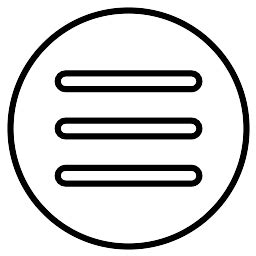 Image result for Circle Menu Button PNG