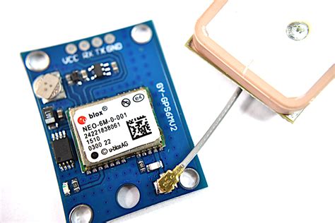 Image result for NEO-6M GPS Module Chip