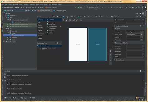 Image result for Android Studio View Layout