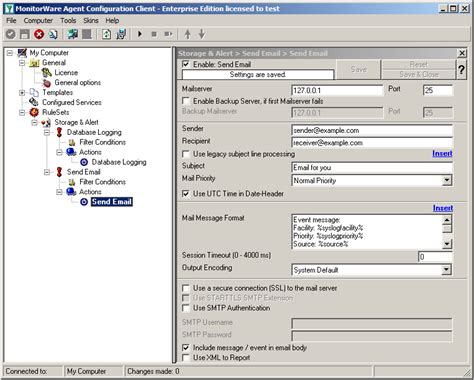 Toradh íomhá ar Centralized Logging Software