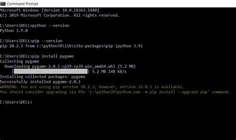 Image result for Comment Installer Pygame Python