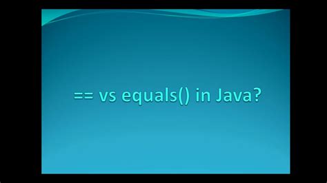 Image result for Equals to Java