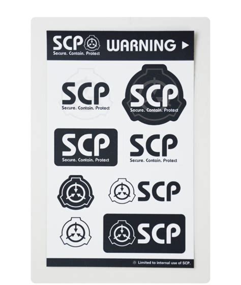 Afbeeldingsresultaten voor SCP Foundation Stickers
