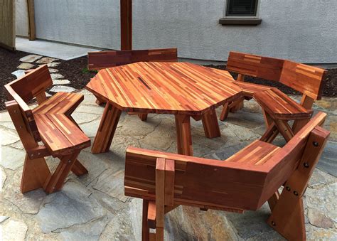 Toradh íomhá ar Octagonal Picnic Table