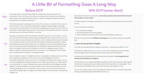 What Are the Example of Before Formatted Text に対する画像結果