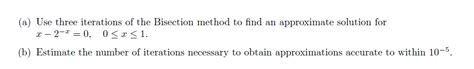 Image result for Use Bisection Method in Three Iterative Steps