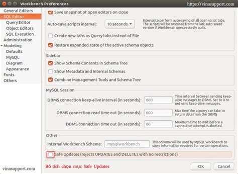 Image result for Set Safe Mode Off MySQL