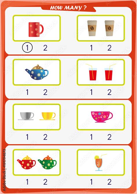 Image result for Numbers with Objects