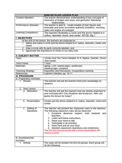 Image result for 4S Lesson Plan Sample