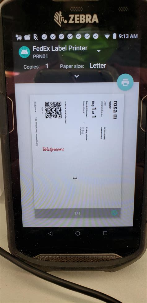 Image result for Zebra FedEx Labels