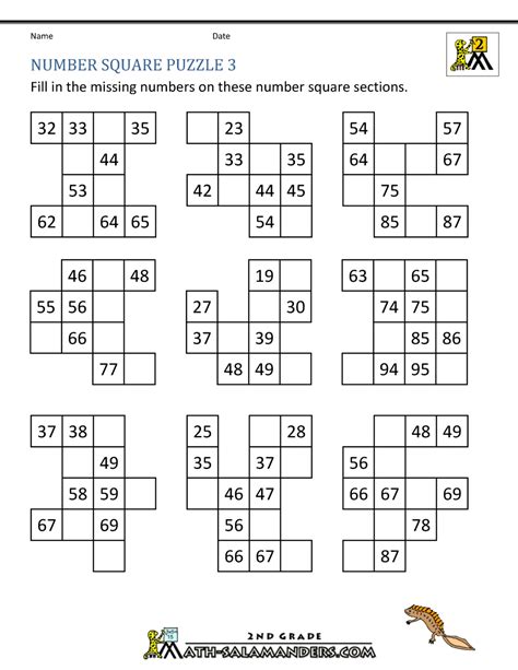 Image result for Grade 3 Math Puzzles