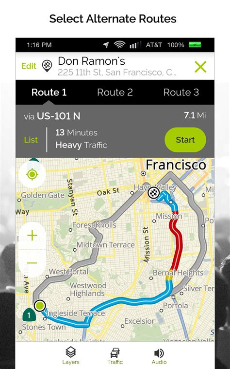 Toradh íomhá ar MapQuest Location Map