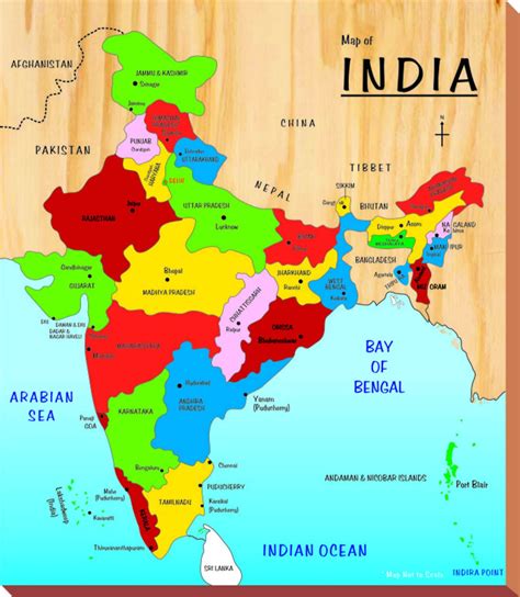 Toradh íomhá ar India State Wise Map HD