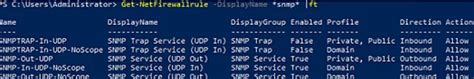 PowerShell Send SNMP に対する画像結果